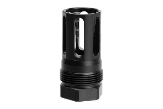 Evolve Weapon System Integrated Drive long flash hider accepts .900x24 taper mount silencers